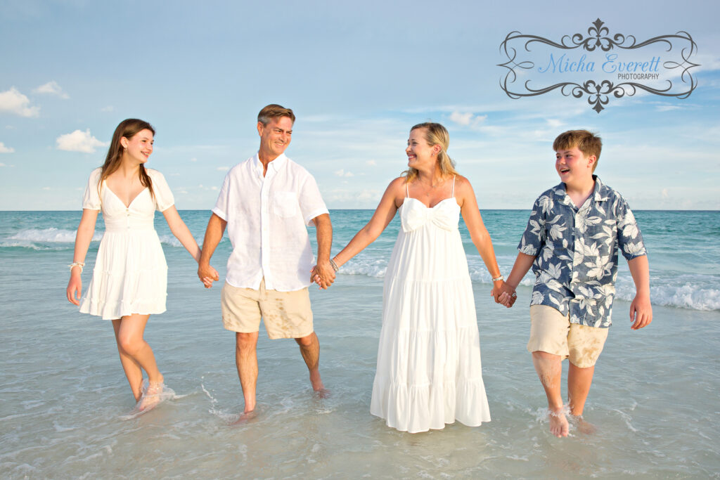 Family photographer at Henderson Beach Resort